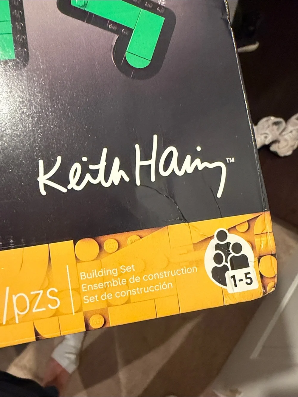 LEGO Keith Haring Dancing Figures Art Set